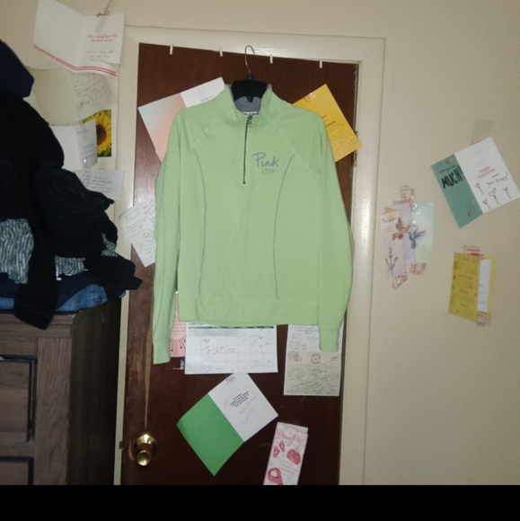 Victoria Secret PINK Y2K Retro 1/4 zip pullover - Picture 3 of 9